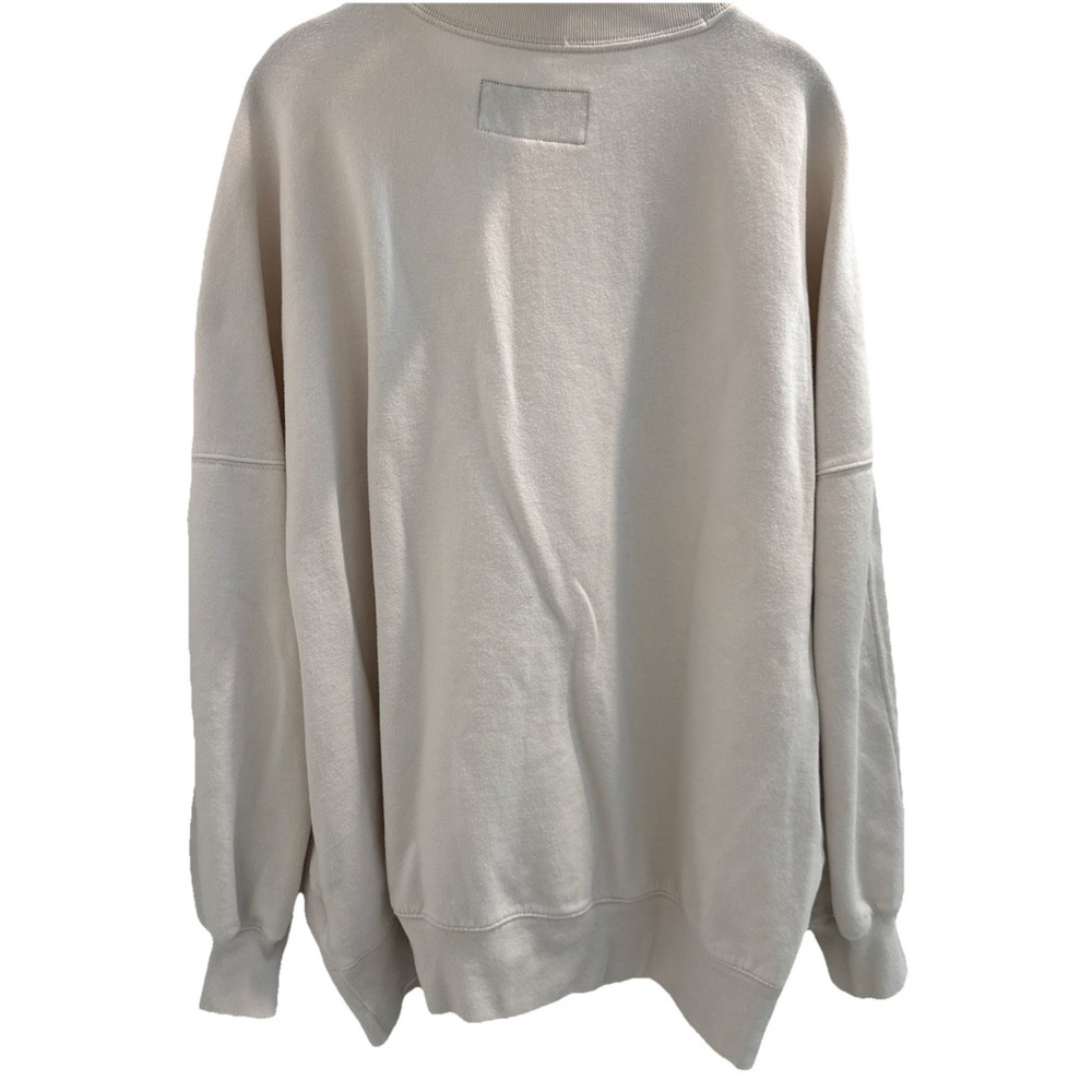 Abercrombie & Fitch Miami Dolphins Sweatshirt Mens XL Cream NFL Football Sports - Picture 3 of 6